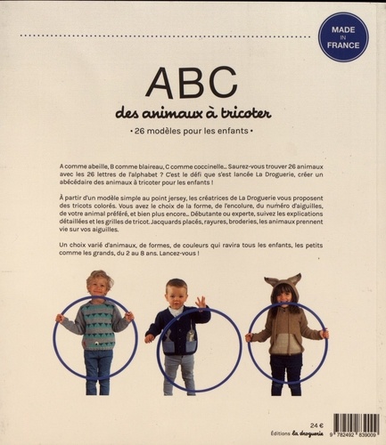 ABC des animaux à tricoter. 26 modèles pour les enfants