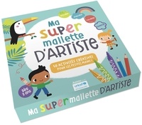  La Fabriken et Alice Potter - Ma super mallette d'artiste - 50 activités créatives pour les petites mains !.