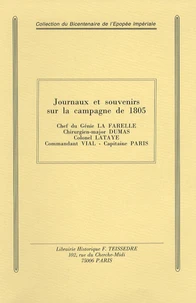 Journaux et souvenirs sur la campagne de 1805