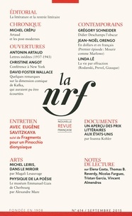 Michel Crépu - La Nouvelle Revue Française N° 614, Septembre 2015 : .