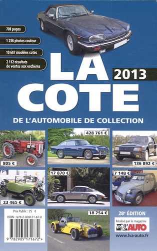  La Vie de l'auto - La cote de l'automobile de collection.