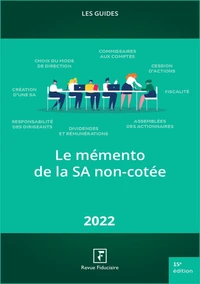 Le mémento de la SA non-cotée