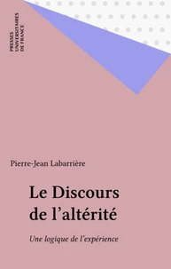 Le Discours de l'altérité