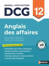 Anglais appliqué aux affaires DCG 12