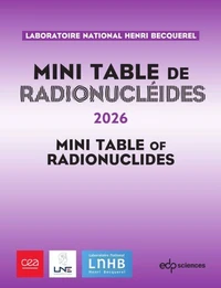 Mini table de radionucléides 2026