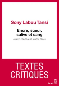 Encre, sueur, salive et sang