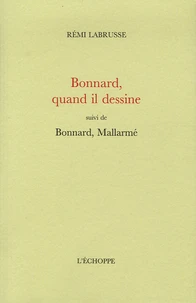 Bonnard, quand il dessine