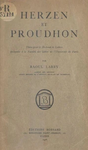 Herzen et Proudhon