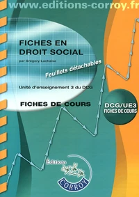 Droit social UE 3 du DCG