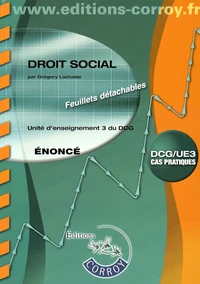 Droit social UE 3 du DCG