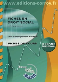 Fiches en droit social UE 3 du DCG