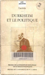 Durkheim et le politique