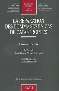 La réparation des dommages en cas de catastrophes