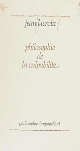 Philosophie de la culpabilité