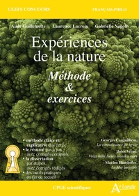 Expériences de la nature