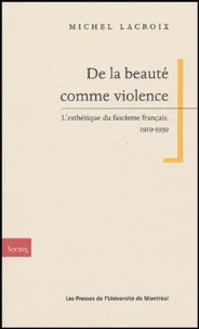De la beauté comme violence