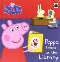  Ladybird books - Peppa Goes to the Library.