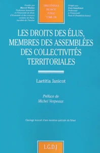 Les droits des élus, membres des assemblées des collectivités territoriales