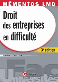 Laëtitia Lethielleux - Droit des entreprises en difficultés.