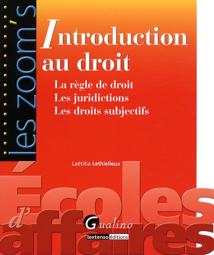 Laëtitia Lethielleux - Introduction au droit.