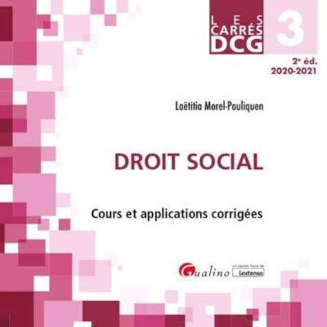 Droit social DCG 3 2e édition