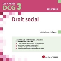 Laëtitia Morel-Pouliquen - Droit social DCG 3.
