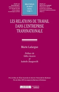 Les relations de travail dans l'entreprise transnationale