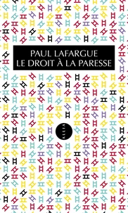 Le Droit à la paresse
