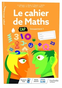 Le cahier de maths CAP