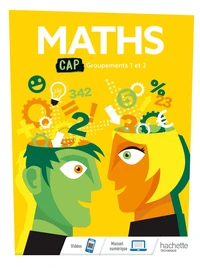 Maths CAP groupements 1 et 2