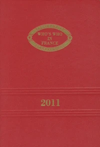Who's Who in France 2011