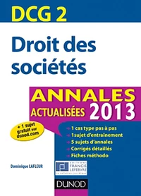 Droit des sociétés DCG 2
