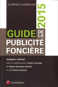 Guide de la publicité foncière