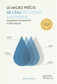 Le micro précis de l'eau en cuisine et pâtisserie