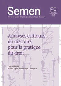 Semen, n° 59/juin 2026