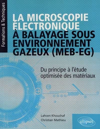 La microscopie électronique à balayage sous environnement gazeux (MEB-EG)