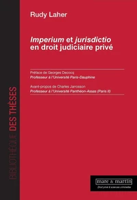 Imperium et jurisdictio en droit judiciaire privé