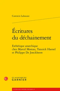 Ecritures du déchaînement