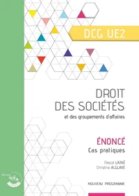 Droit des sociétés et des groupements d'affaires DCG UE2
