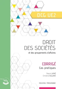 Droit des sociétés et des groupements d'affaires UE 2 du DCG