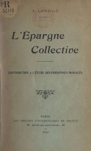 L'épargne collective