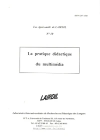 La pratique didactique du multimédia