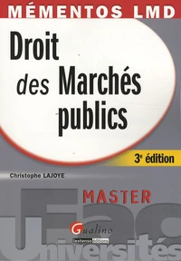 Droit des Marchés publics
