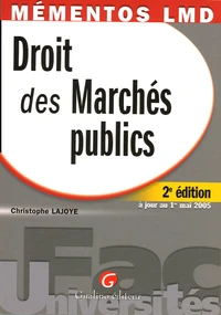 Droit des Marchés publics