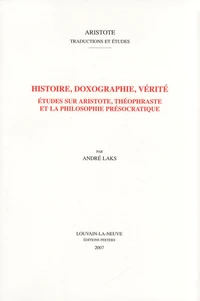 Histoire, doxographie, vérité