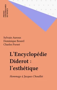 "L'encyclopédie", Diderot, l'esthétique