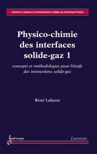 Physico-chimie des interfaces solide-gaz