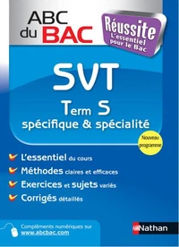 Sciences de la Vie et de la Terre Tle S spécifique & spécialité