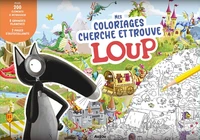 Mes coloriages cherche et trouve Loup