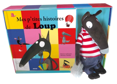 Couverture : Mes p'tites histoires de loup